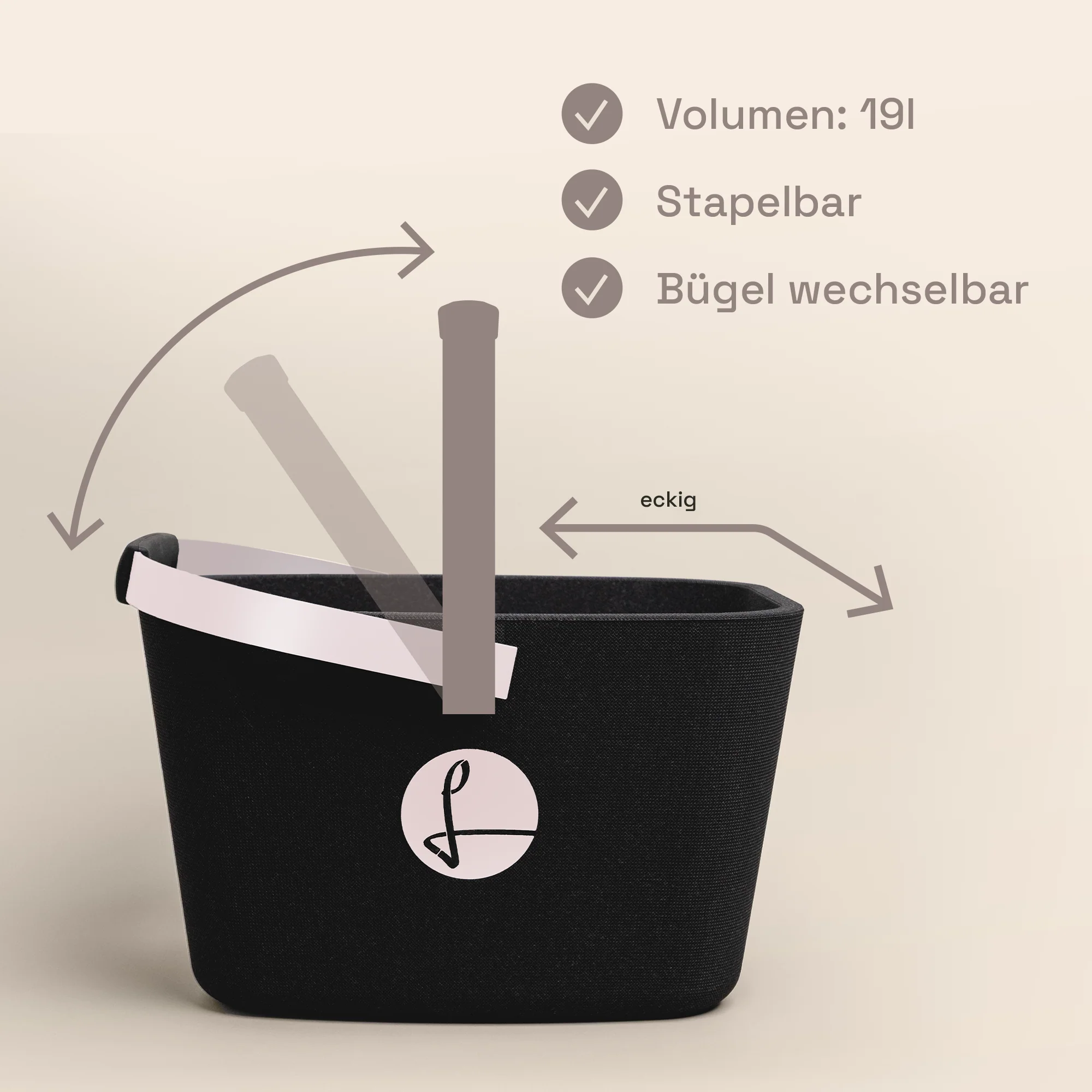 Black Edge pastellrosa - Image 5