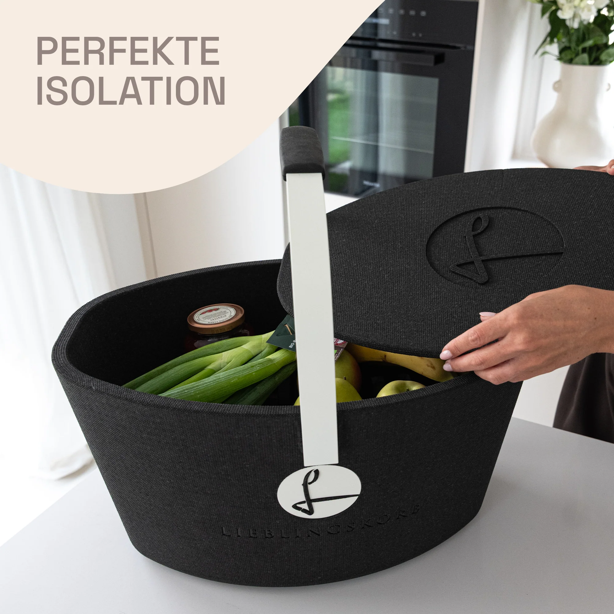 Original Deckel oval deep black - Image 3