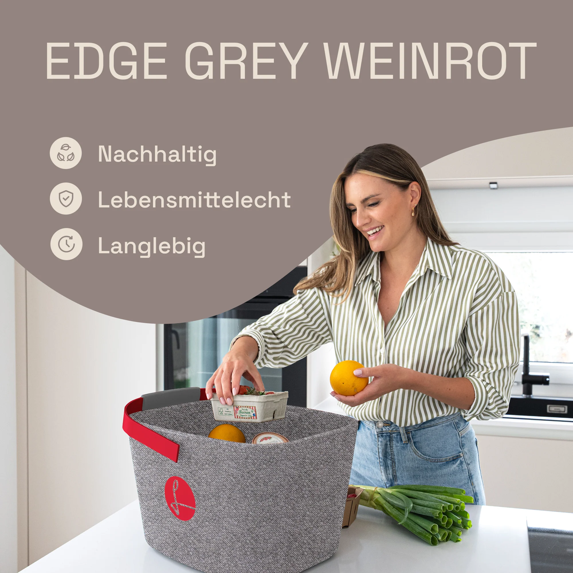 Grey Edge weinrot - Image 3